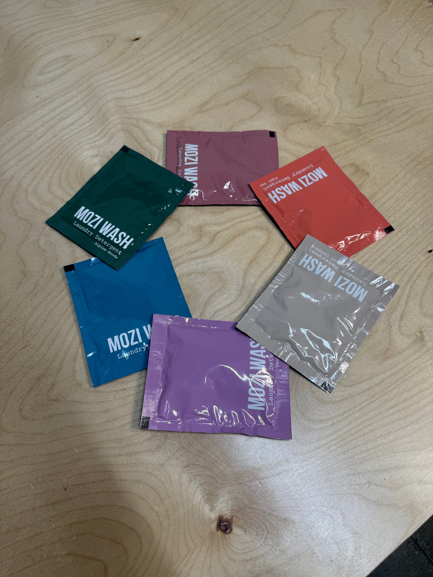 Mozi Wash 6 Scent Sample Pack